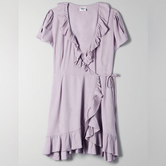 RUFFLE WRAP DRESS -SUNDAY BEST - Picture 3 of 7